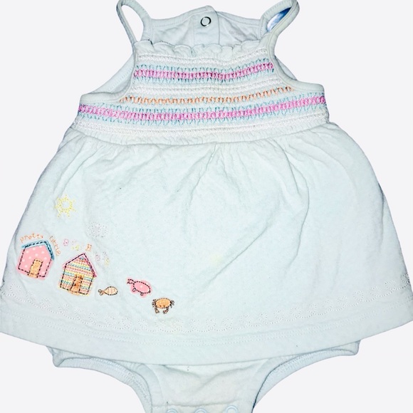 Carters Baby Girl Rompers 9 Months Lot of 2! - Picture 8 of 13